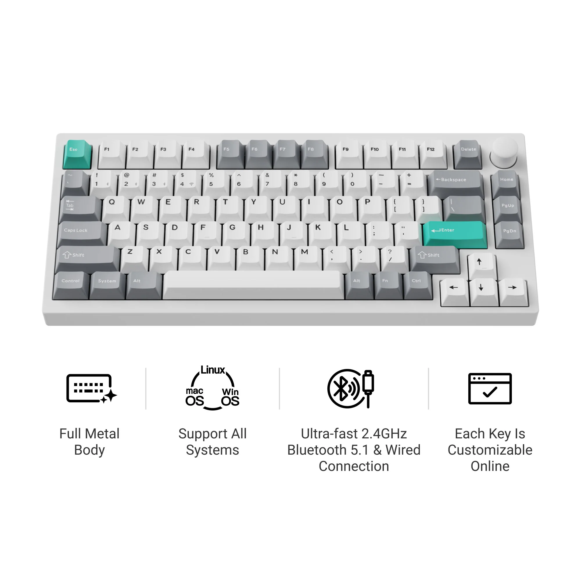 Wireless Keyboard for Laptop